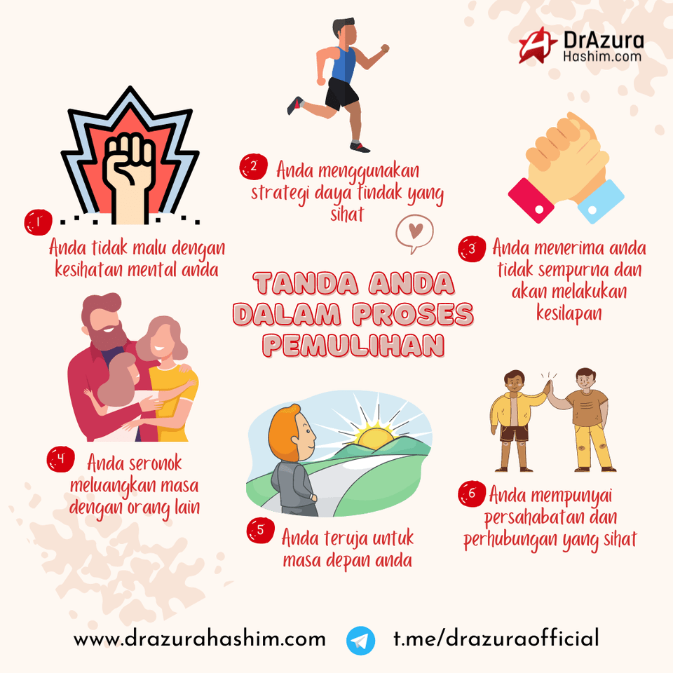 Menghargai Setiap Kemajuan dalam Pemulihan